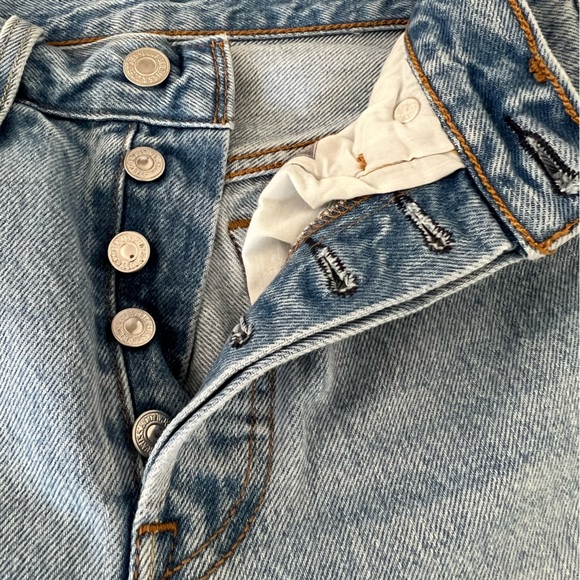 Levi’s Women’s Premium 501 Skinny Filiforme Jeans – Size 24 - Picture 8 of 14